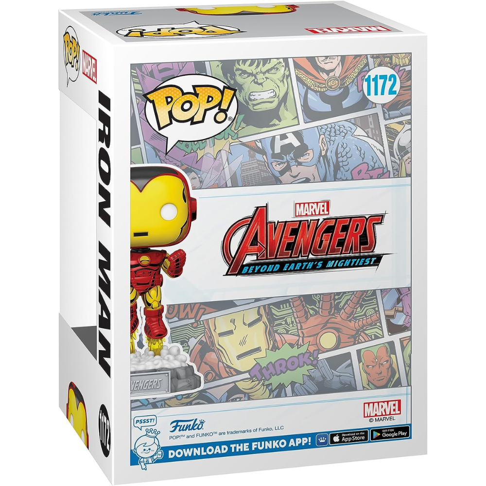 Funko Pop Marvel Avengers 1172 Iron Man Pin Exclusive Game Games A Loja Mais Pop Do Brasil