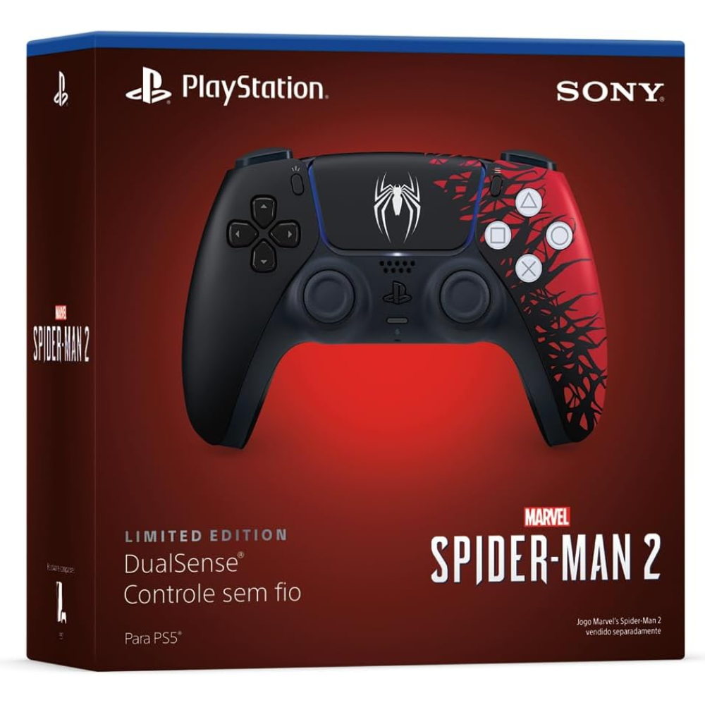 Controle DualSense Marvel's Spider-Man 2 Limited Edition PS5 - Game Games -  Loja de Games Online