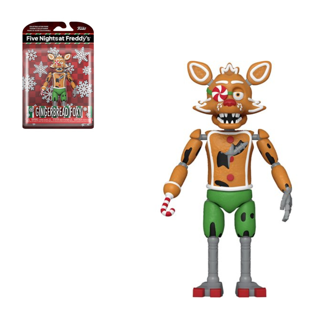  Funko Pop! Games: Five Nights at Freddy's Holiday - Gingerbread  Foxy : Toys & Games