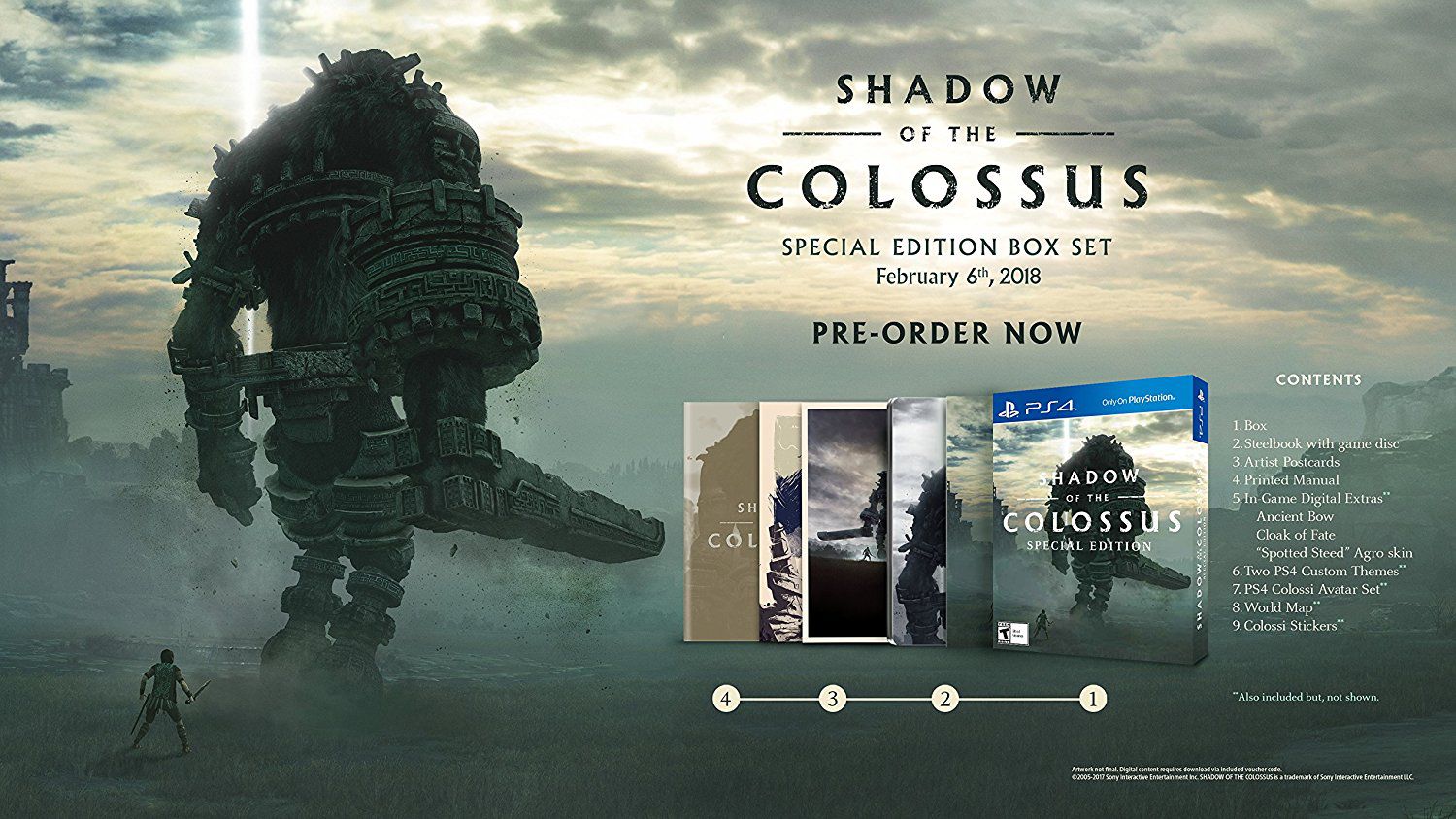  Shadow of the Colossus (PS4) : Video Games