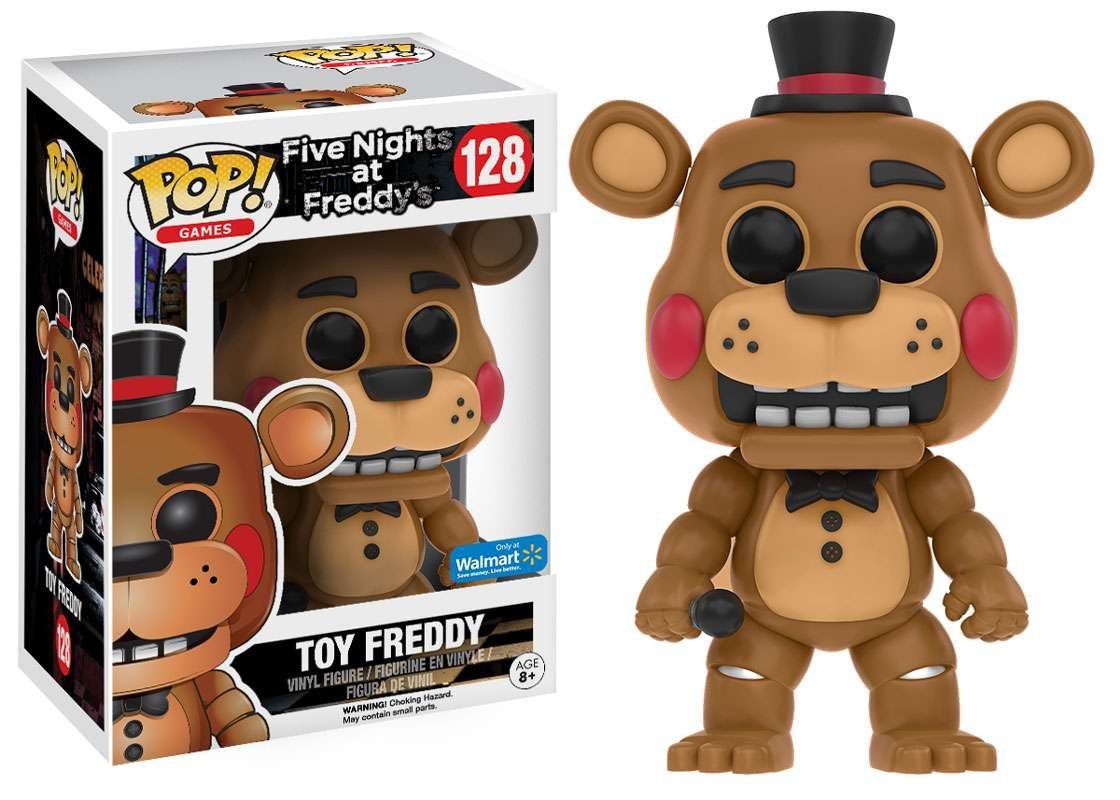 Funko Pop Five Nights At Freddy S 128 Toy Freddy Game Games Loja De Games Online Compre