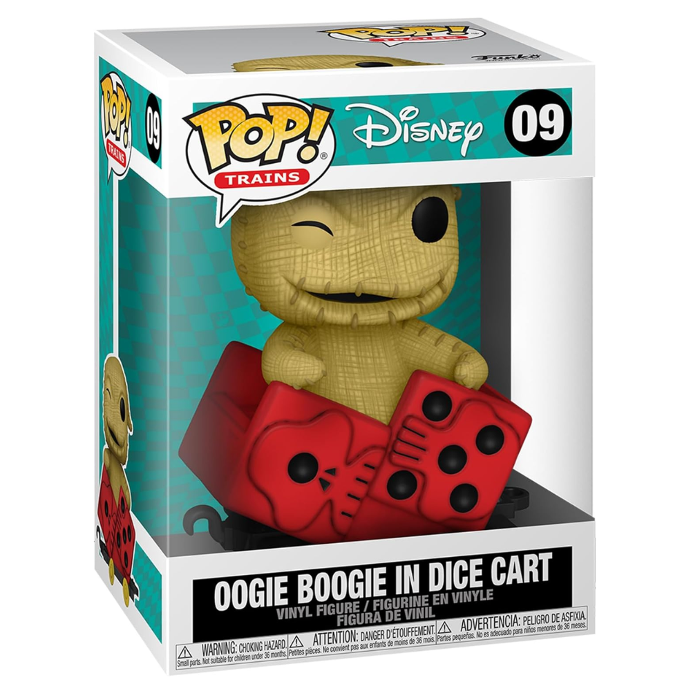 Funko Pop Disney 09 Oogie Boogie In Dice Cart - Game Games - A Loja ...