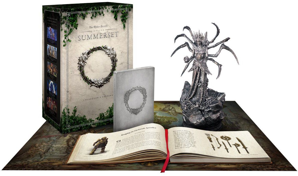 The Elder Scrolls Online Summerset Collectors Edition Xbox One - Game ...