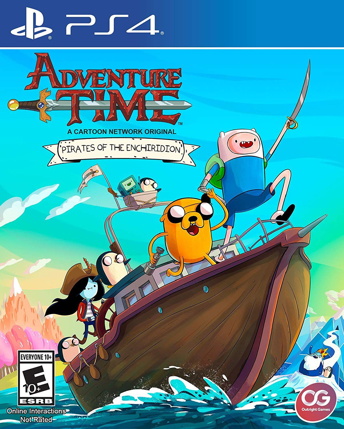 Adventure Time Pirates of the Enchiridion - PS4 - Game Games - Loja de  Games Online