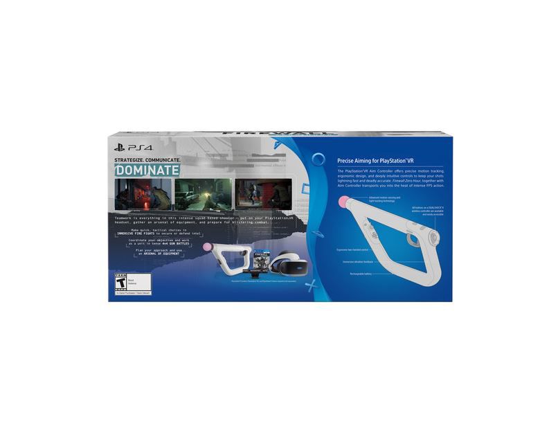 PSVR Aim Controller Firewall Zero Hour Bundle PS4 VR Game Games A