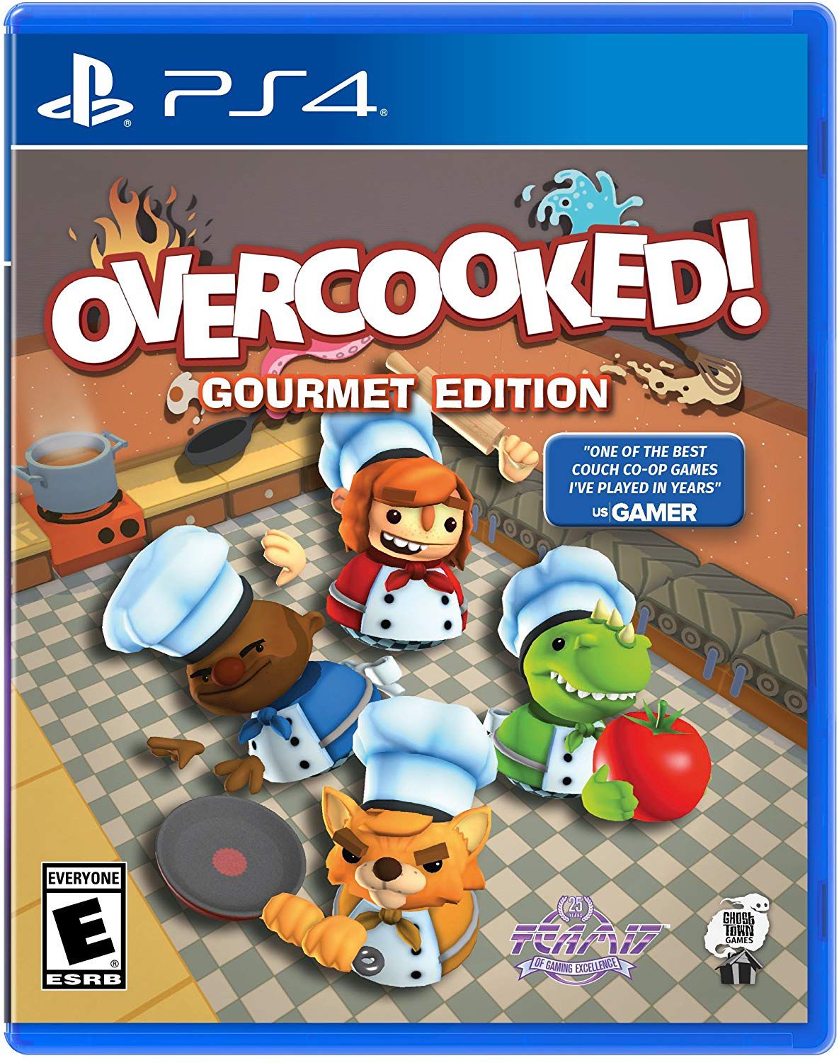 Overcooked Gourmet Edition - PS4 - Game Games - Loja de Games Online