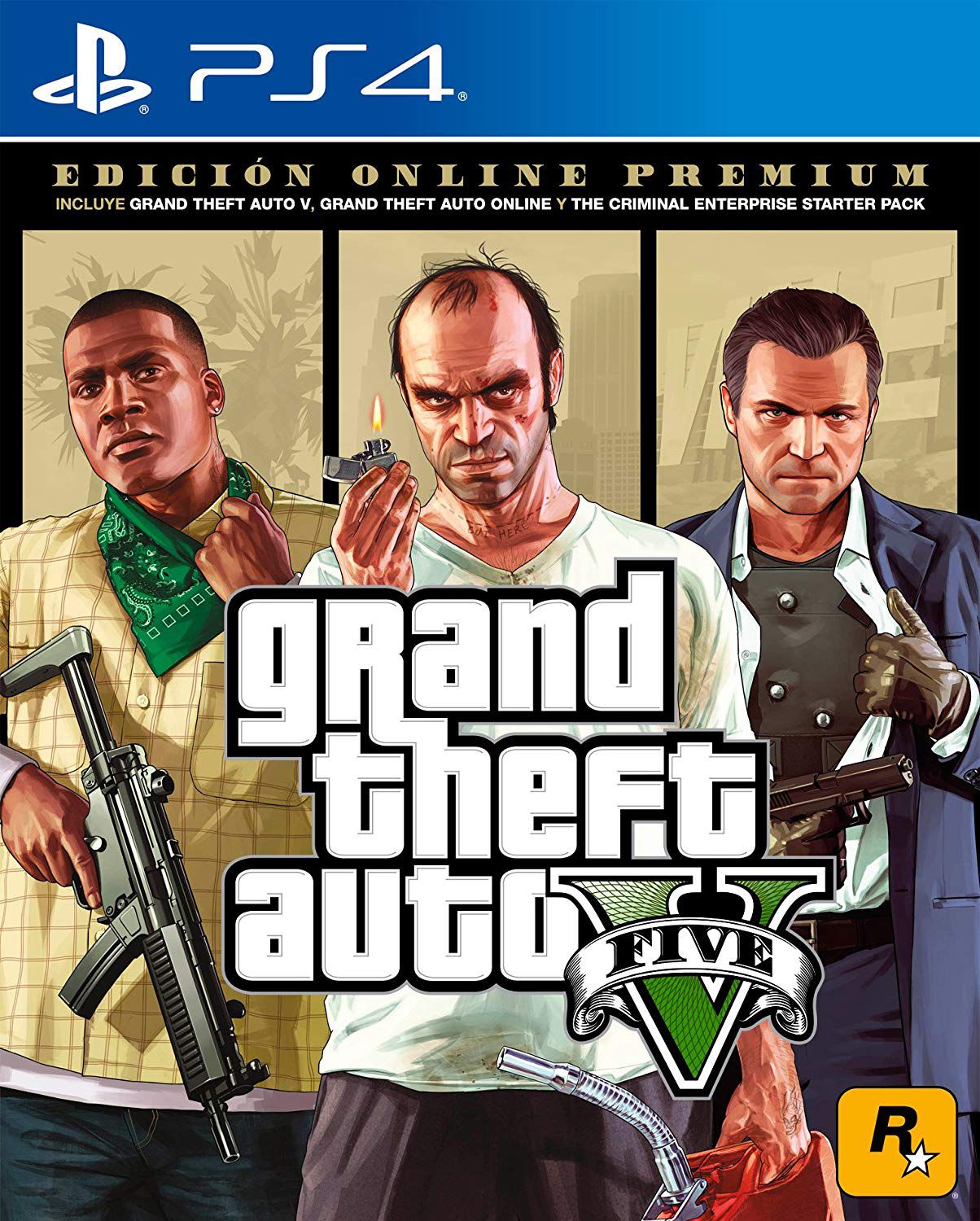 Grand Theft Auto V: Edição Premium PS4 - Código Digital