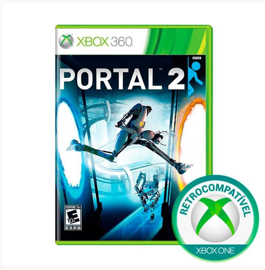 Jogo Novo Lacrado Midia Fisica Portal 2 Para Xbox 360