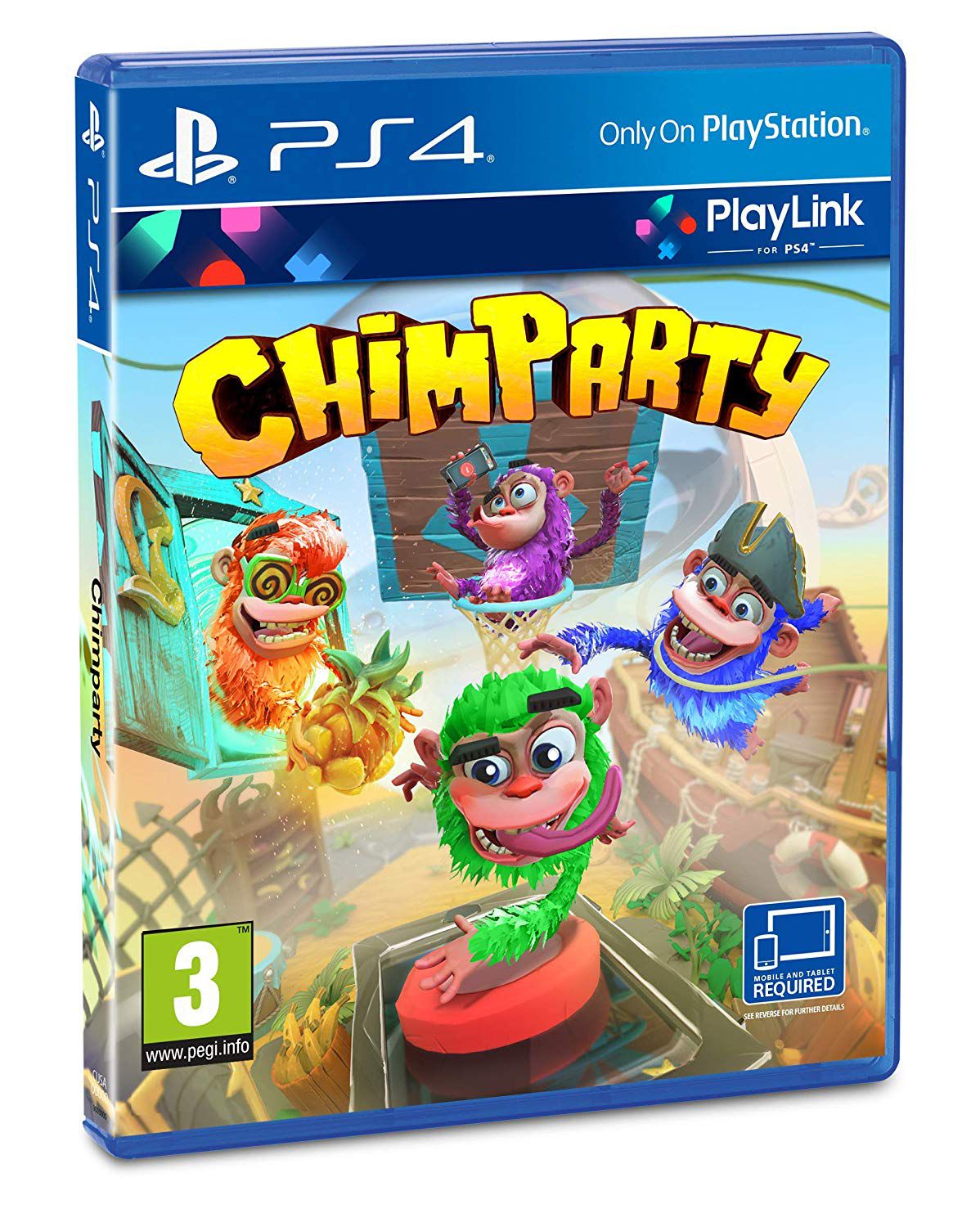 Chimparty Playlink - PS4 - Game Games - Loja de Games Online