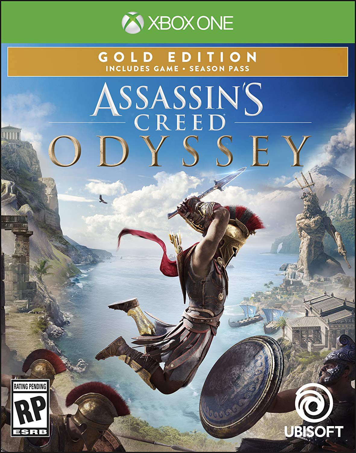 Assassins Creed Odyssey Gold Steelbook Edition Xbox One Game Games