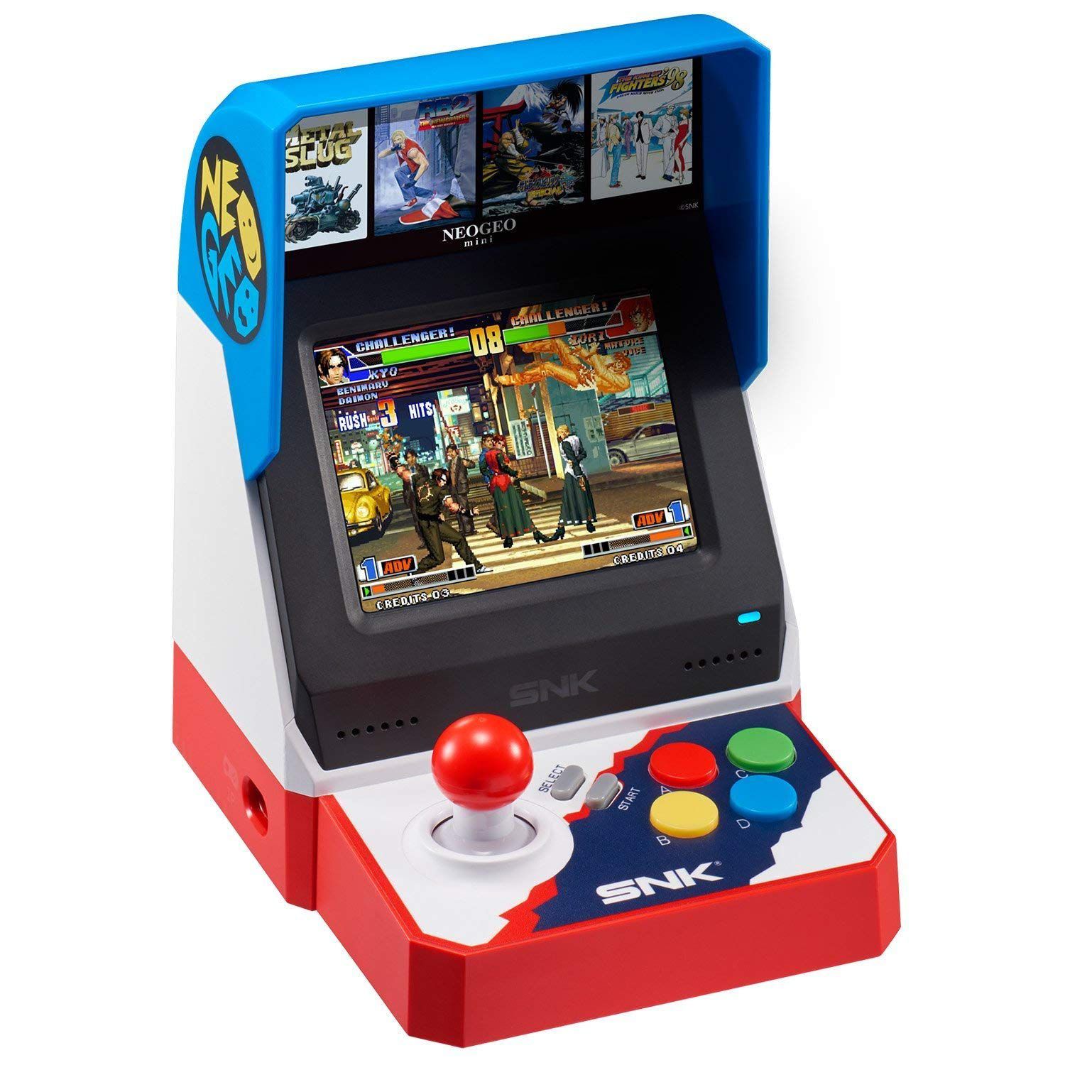 Neo Geo Arcade Mini Console Japonês c/ 40 jogos - Game Games - Loja de  Games Online