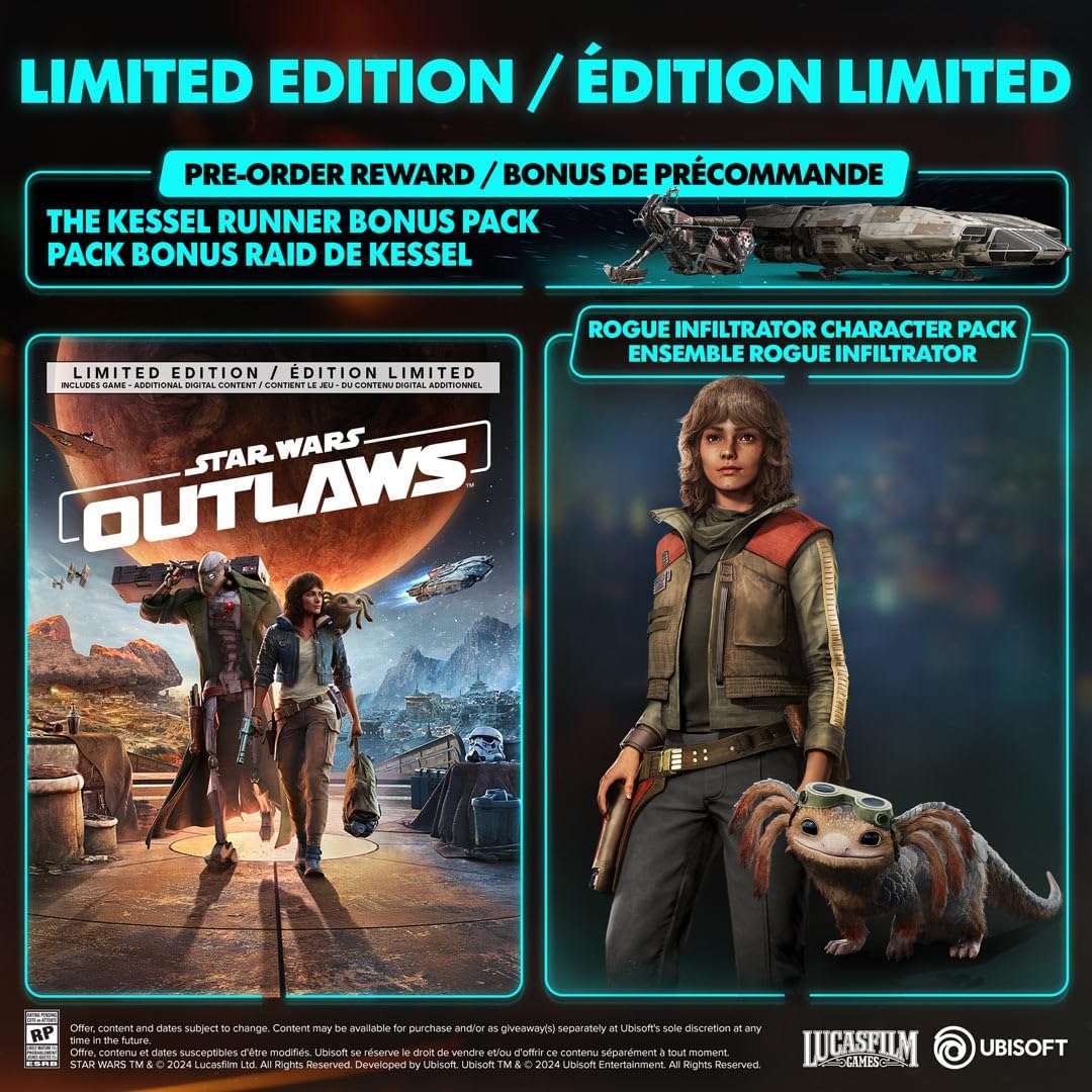 Star Wars Outlaws Limited Edition Exclusive - Xbox Series X - Game ...