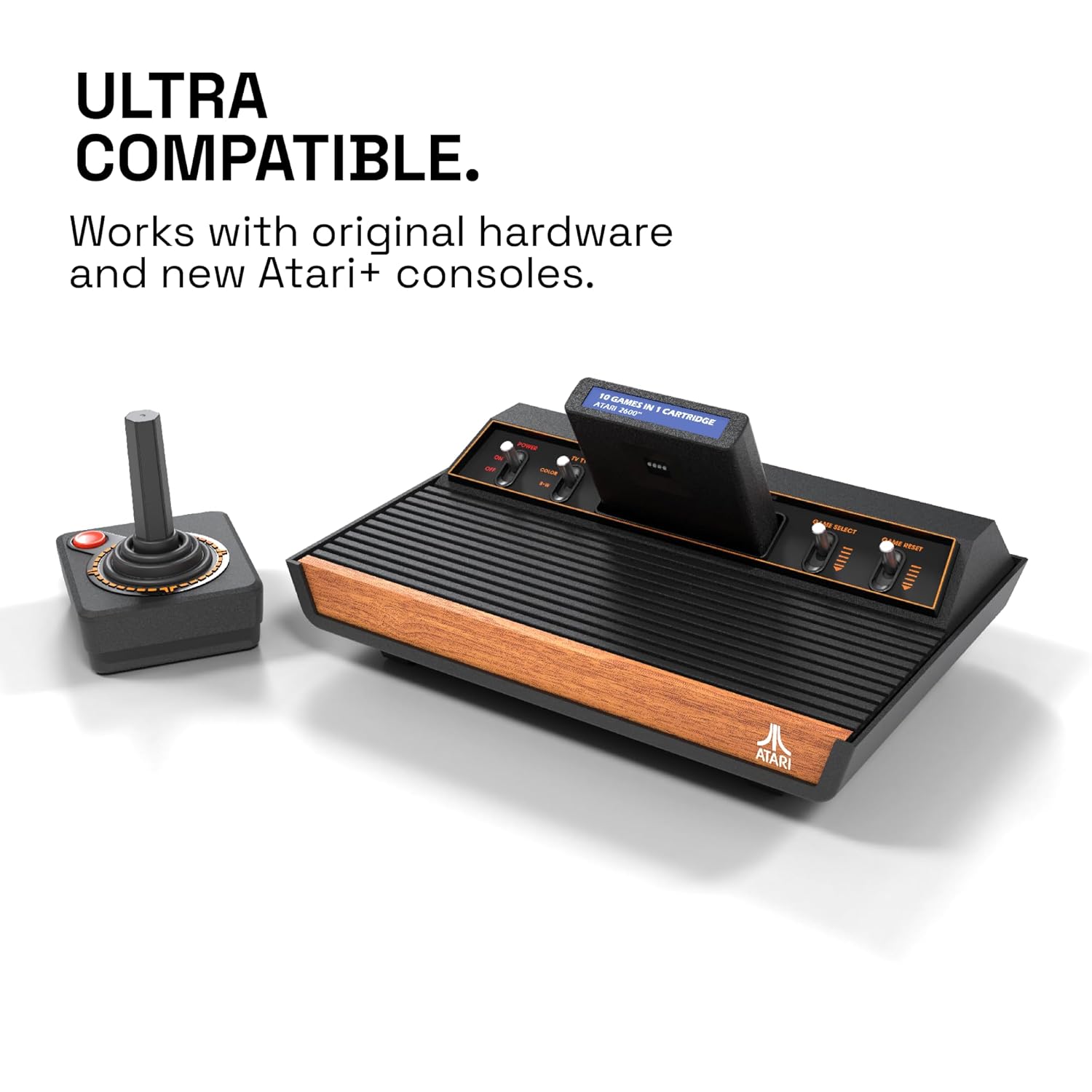Controle Joystick Atari CX40+ Wireless Atari 2600 7800 + USB - Game ...