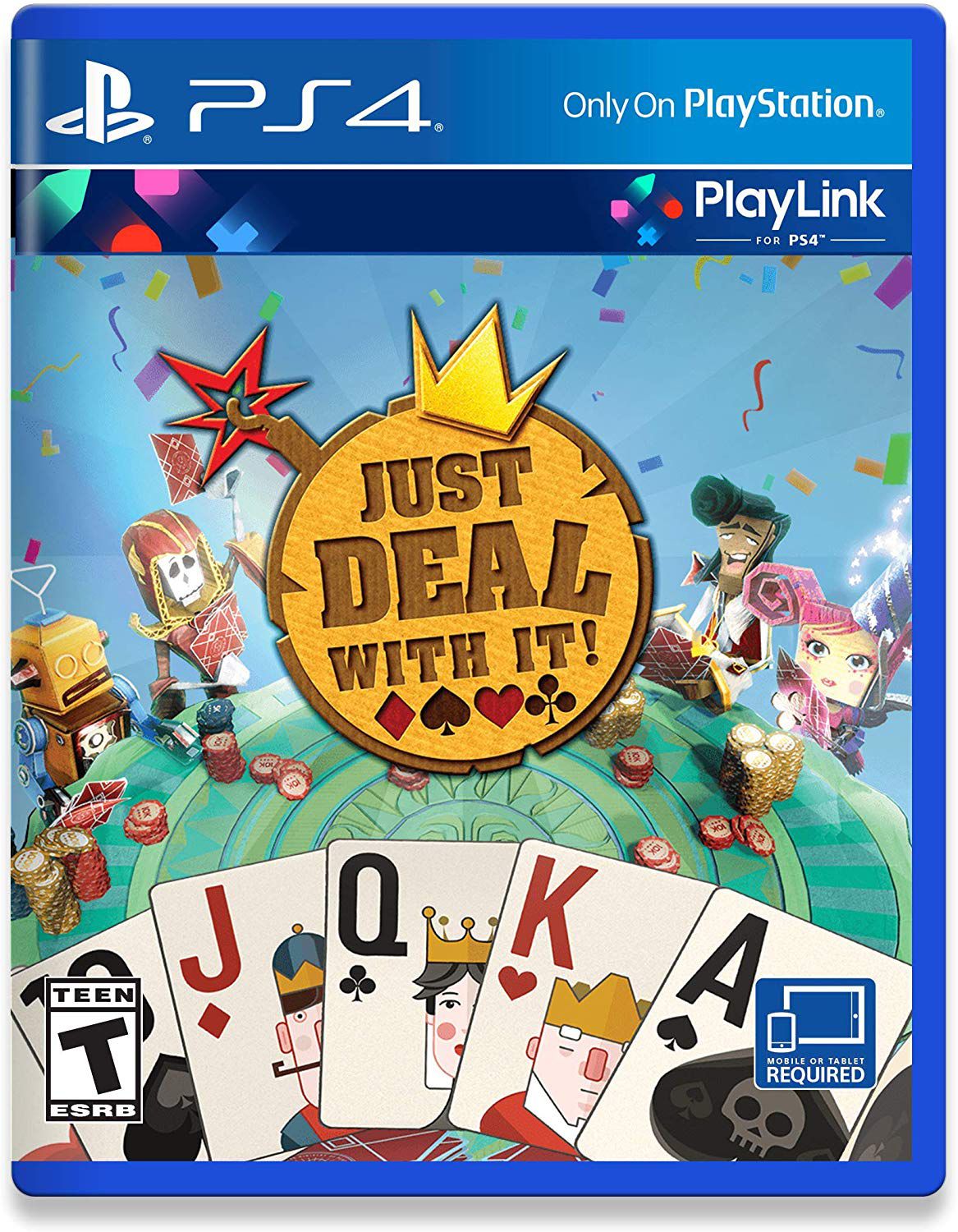 Just Deal with It PlayLink - PS4 - Game Games - Loja de Games Online |  Compre Video Games