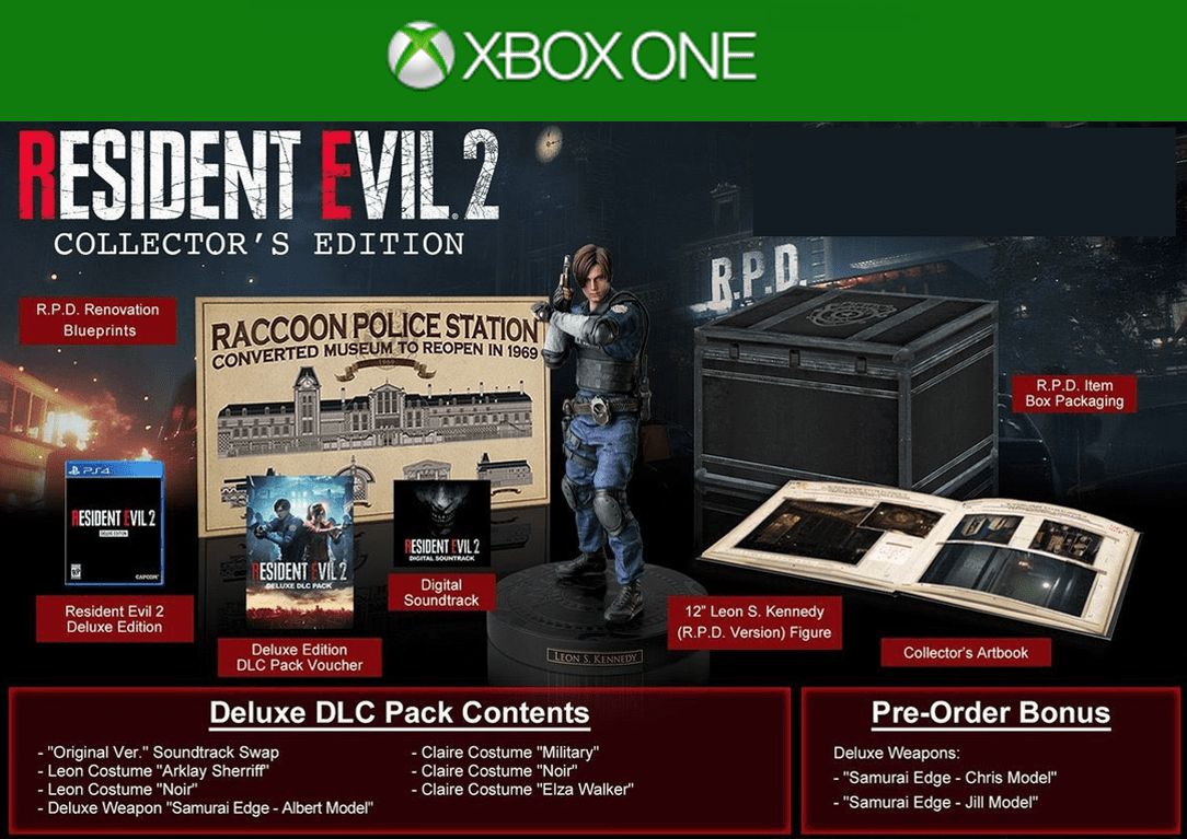 Resident Evil 2 Remake Standard Edition Capcom Xbox One Digital