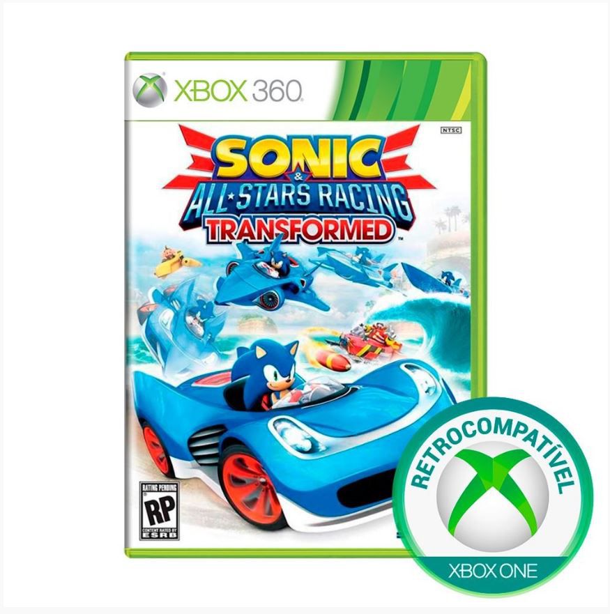 Sonic e All-Stars Racing Transformed - Xbox 360 / Xbox One - Game Games -  Loja de Games Online