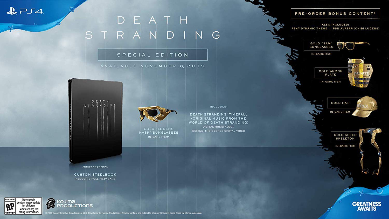  Death Stranding PS4 [ : Video Games
