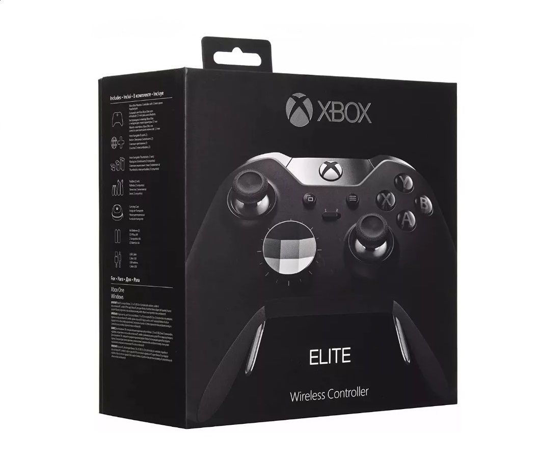 Controle Xbox One Elite Wireless Black - Microsoft - Game Games - Loja de  Games Online | Compre Video Games