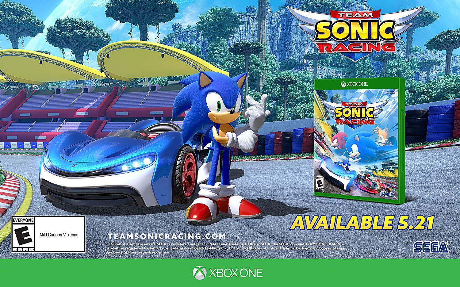 Jogo Sonic All Stars Racing Transformed Xbox One e 360 Novo - Meu Game  Favorito