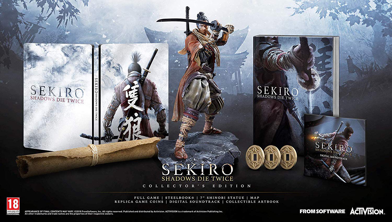 Sekiro Shadows Die Twice Ps4, Jogo de Videogame From Software Usado  66353869