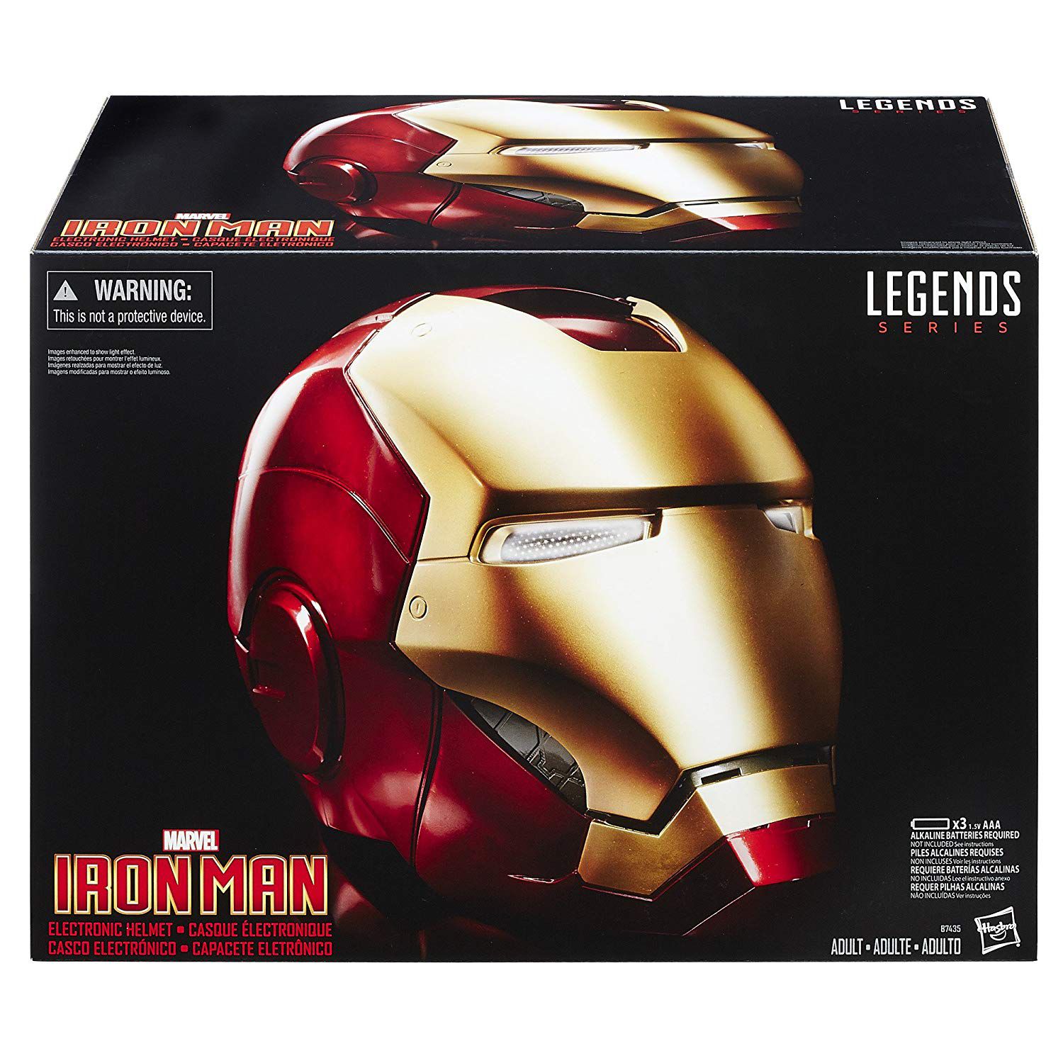 Capacete Marvel Legends Iron Man Electronic Helmet - Game Games - Loja de  Games Online | Compre Video Games