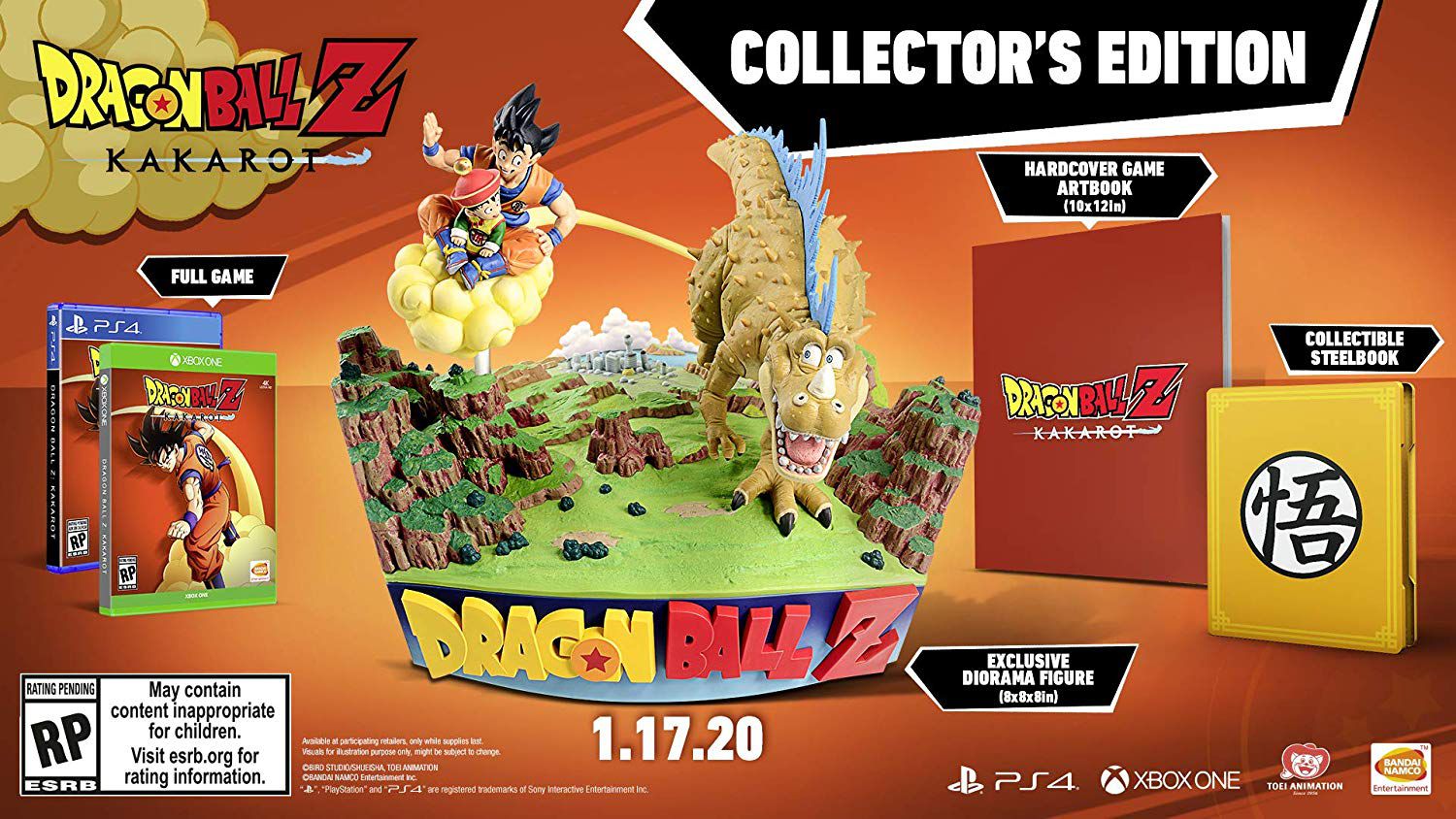 Comprar DRAGON BALL Z: KAKAROT - Edição Definitiva - Pacote de