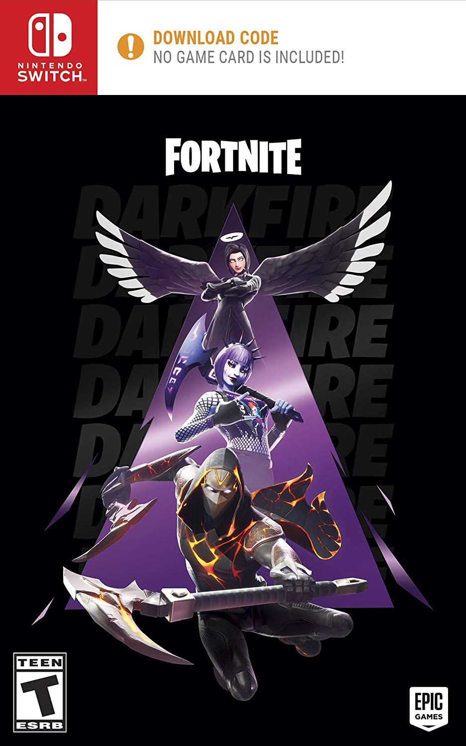 Fortnite Darkfire Bundle Fogo Sombrio - Switch - Game Games - Loja de Games  Online