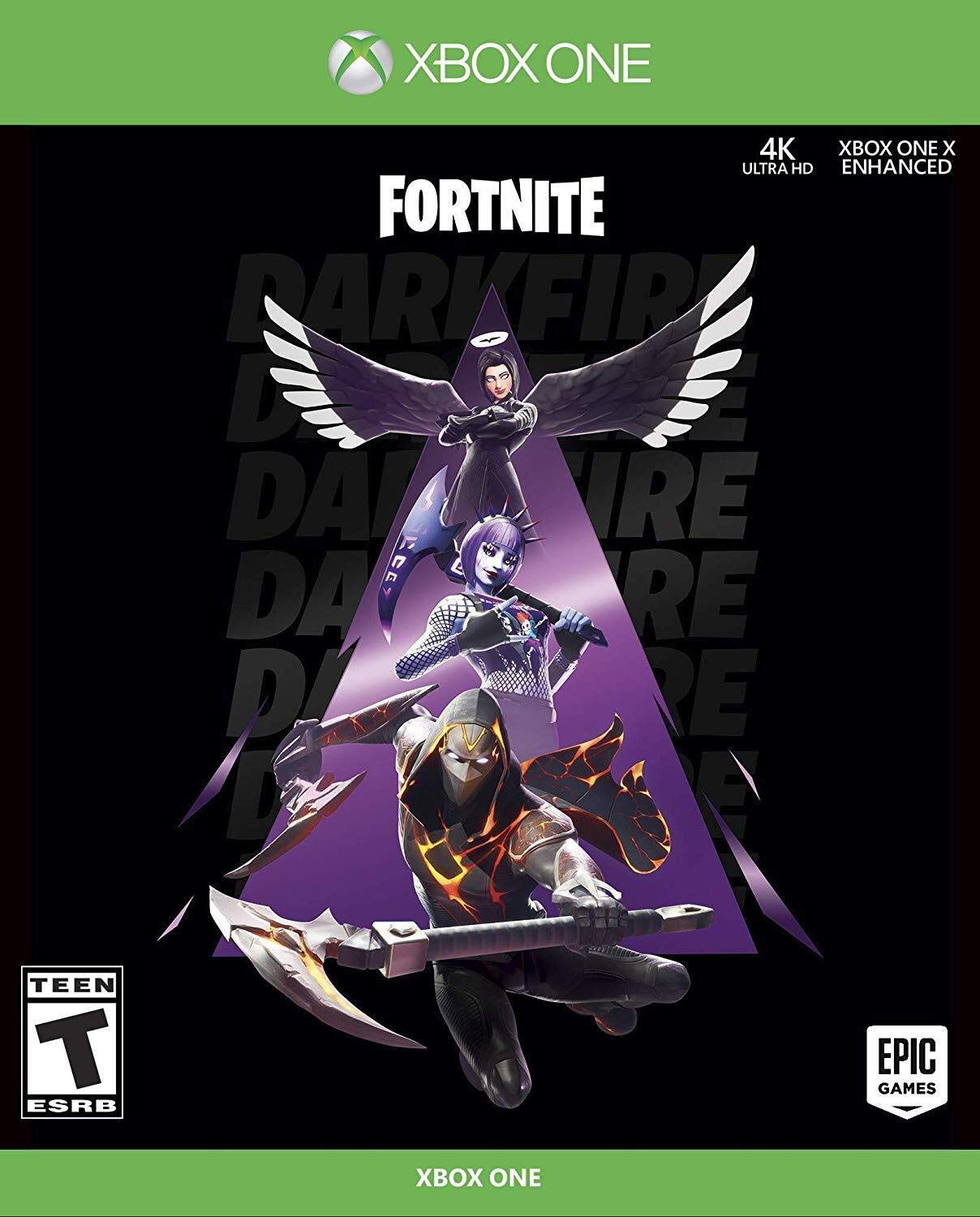 Fortnite Darkfire Bundle Fogo Sombrio - Xbox One - Game Games - Loja de  Games Online