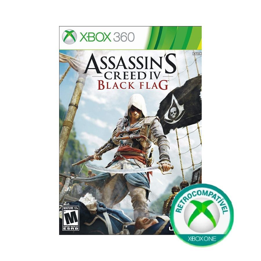 Jogo Assassin's Creed IV: Black Flag - Xbox 360 - Xbox One - Jogos