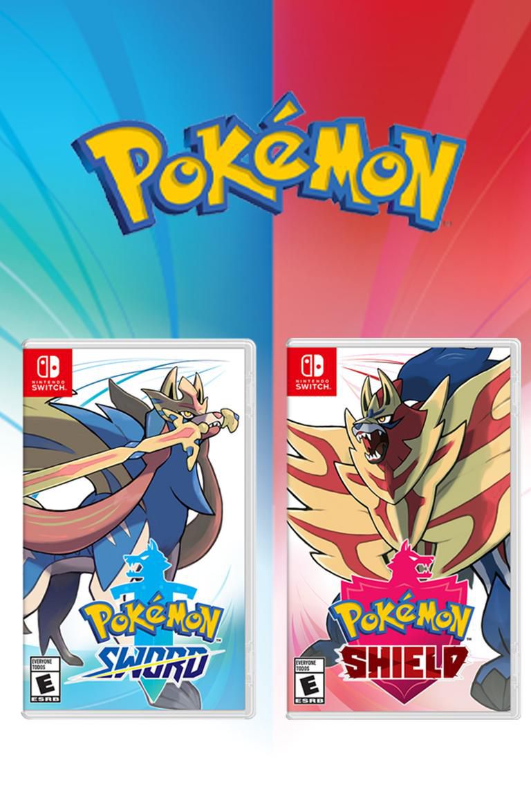 Pokemon Sword e Pokemon Shield - Switch - Game Games - Loja de Games Online