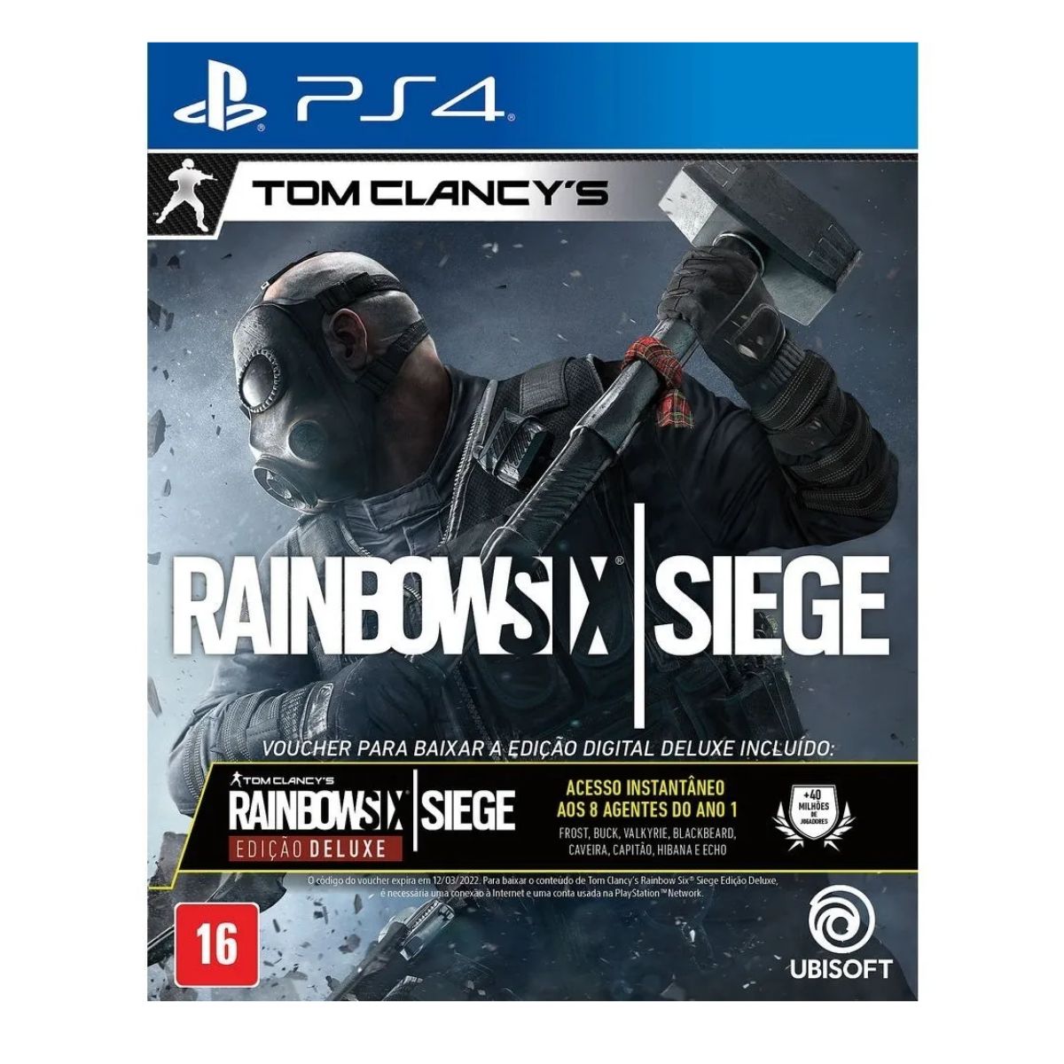 Jogo Tom Clancys Rainbow Six Siege ediço Deluxe