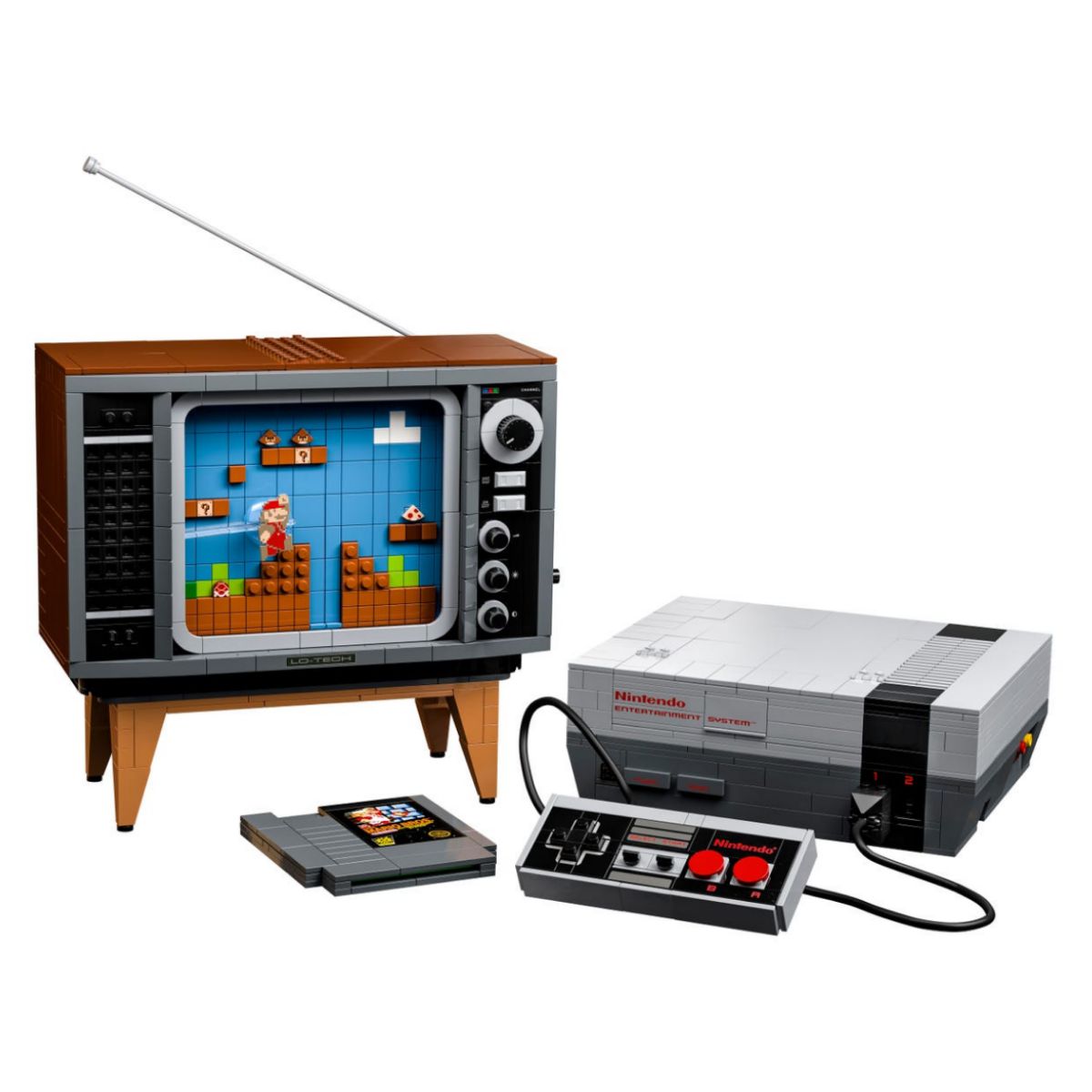 Com bluetooth e LCD, Lego do Super Mario faz game virar jogo da