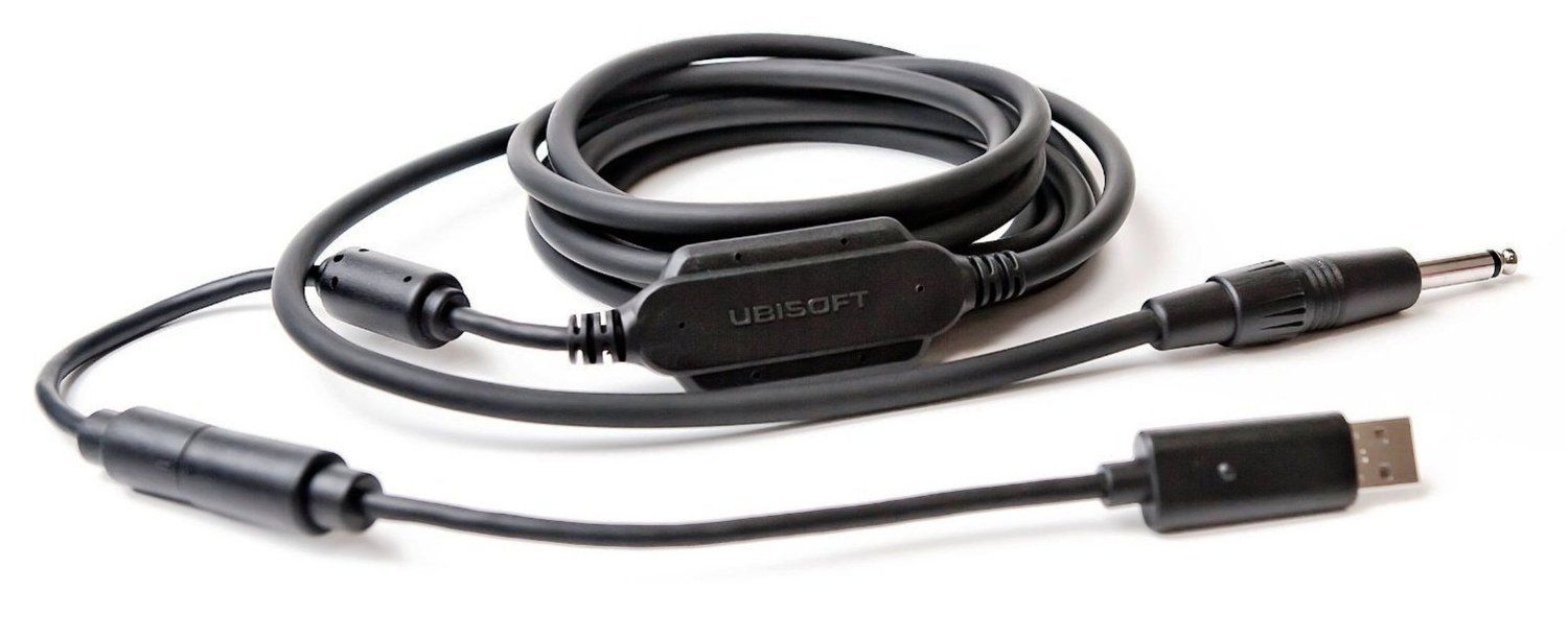 Rocksmith Kabel PC Mac Xbox PlayStation Ubisoft Rocksmith Real Tone Kabel - Voor PC, Mac, Xbox En PlayStation Officiële USB Gitaarkabel