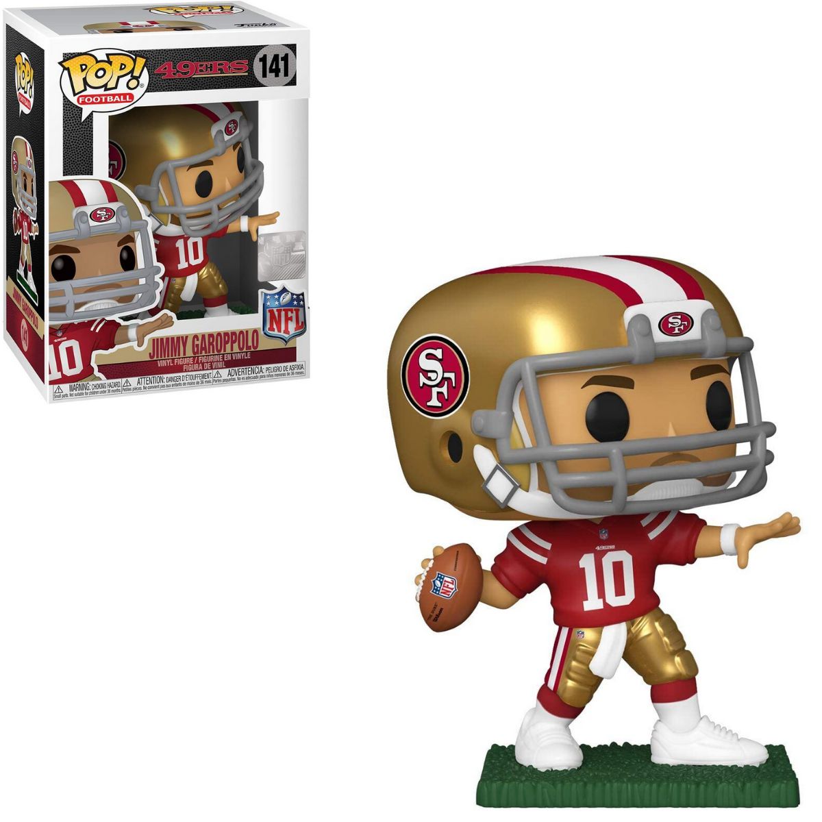 NFL San Francisco 49ers Funko Pop PSA GEM MINT 10