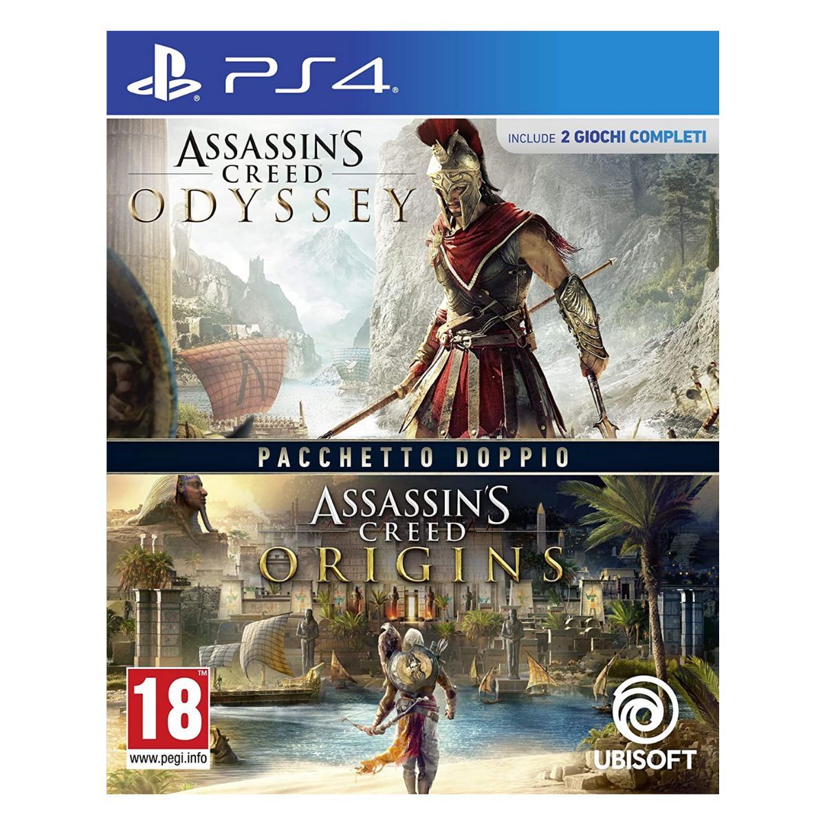  Assassin's Creed 1 & 2 - Ubisoft Double Pack (PS3) : Video Games