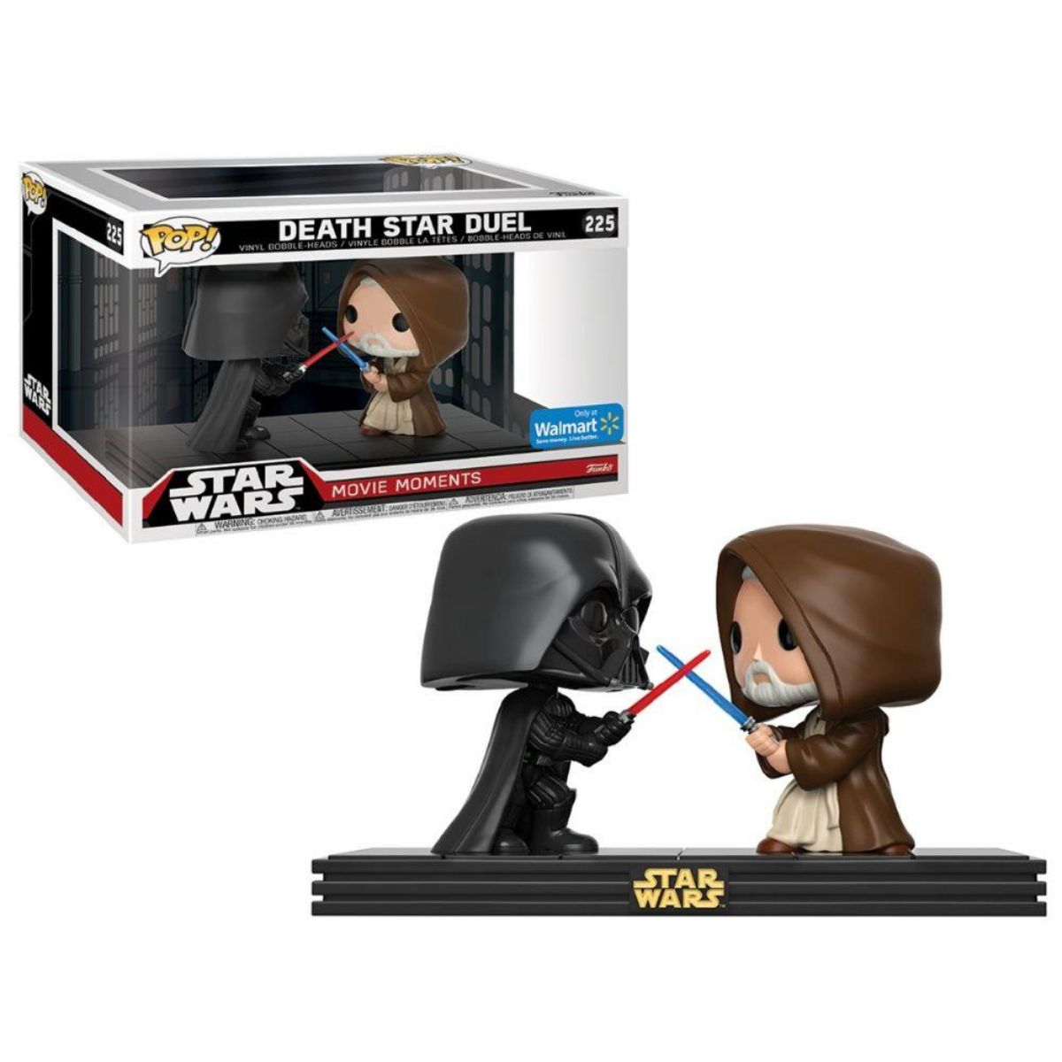 Funko Pop Star Wars 225 Death Star Duel Darth Vader & Obi Funko Pop Star Wars 225 Death Star Duel Darth Vader & Obi