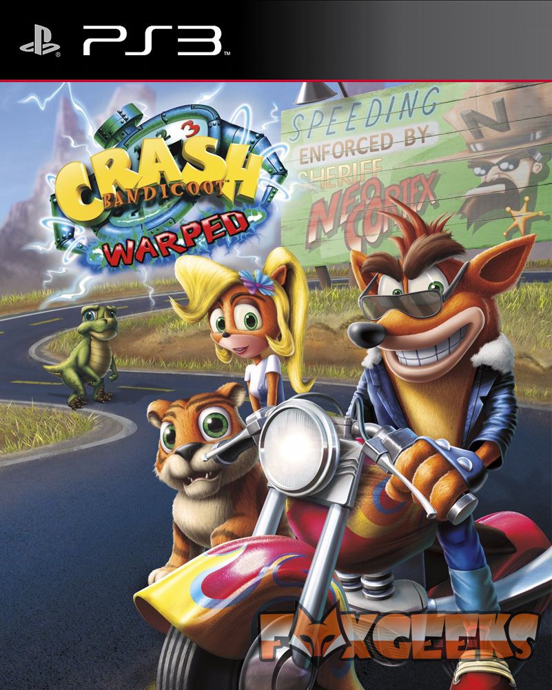 Crash Bandicoot 3: Warped (Clássico PSOne) [PS3] - Fox Geeks