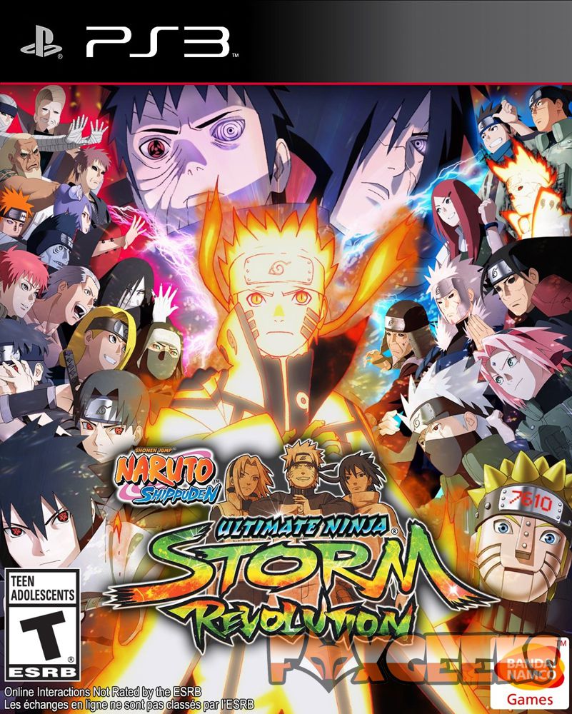 Naruto Shippuden Ultimate Ninja Storm Revolution Jogos Ps3 PSN Digital  Playstation 3