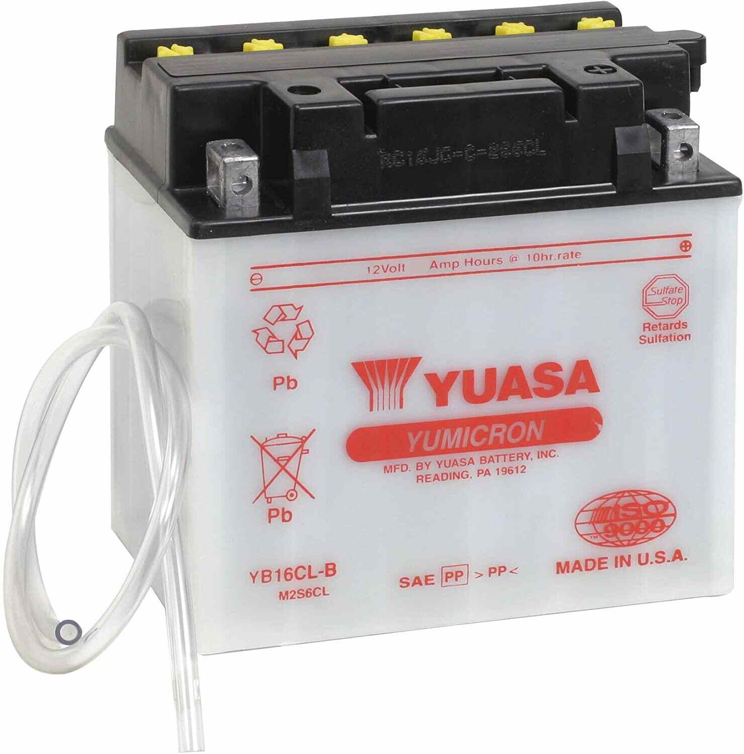 Bateria Yuasa YB16CL-B. Varejo a Preço de Atacado - Bateria Yuasa