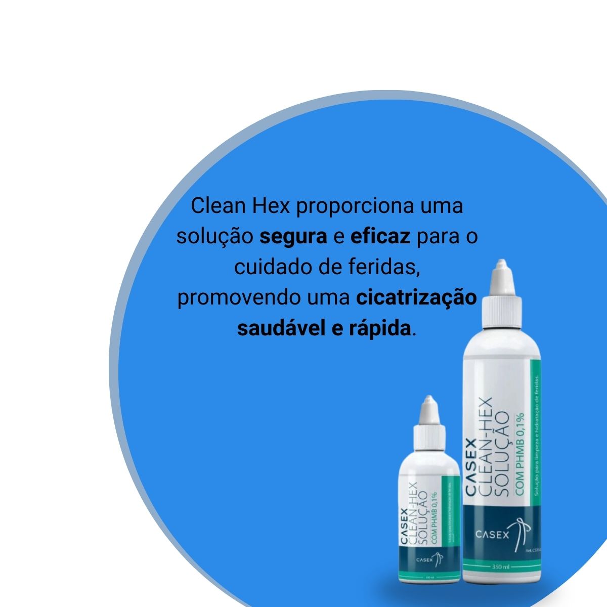 Clean-Hex Solução de Limpeza e Hidratação de Feridas com PHMB 0,1