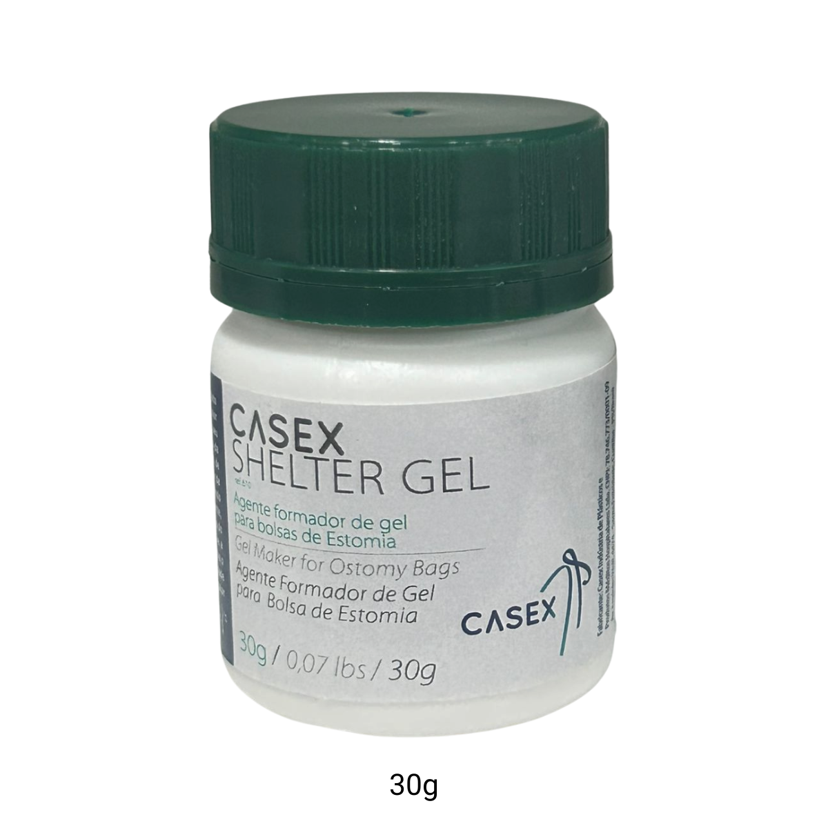 Shelter Gel Agente Formador de Gel para Bolsa de Estomia Pote 30g