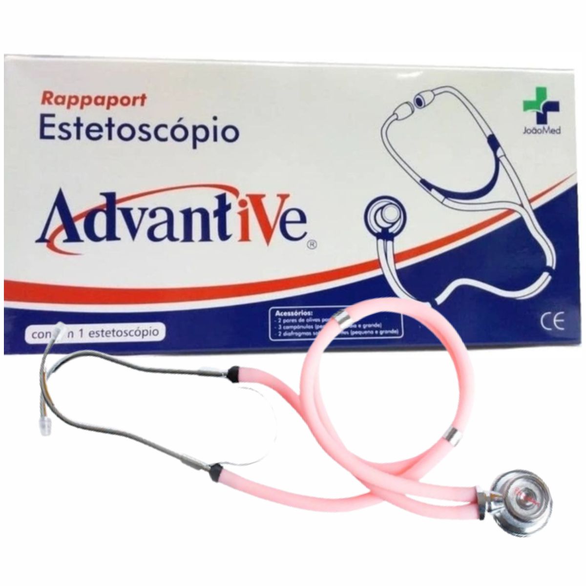 Estetoscópio Duplo Rappaport Varias Cores - Advantive - RareMed