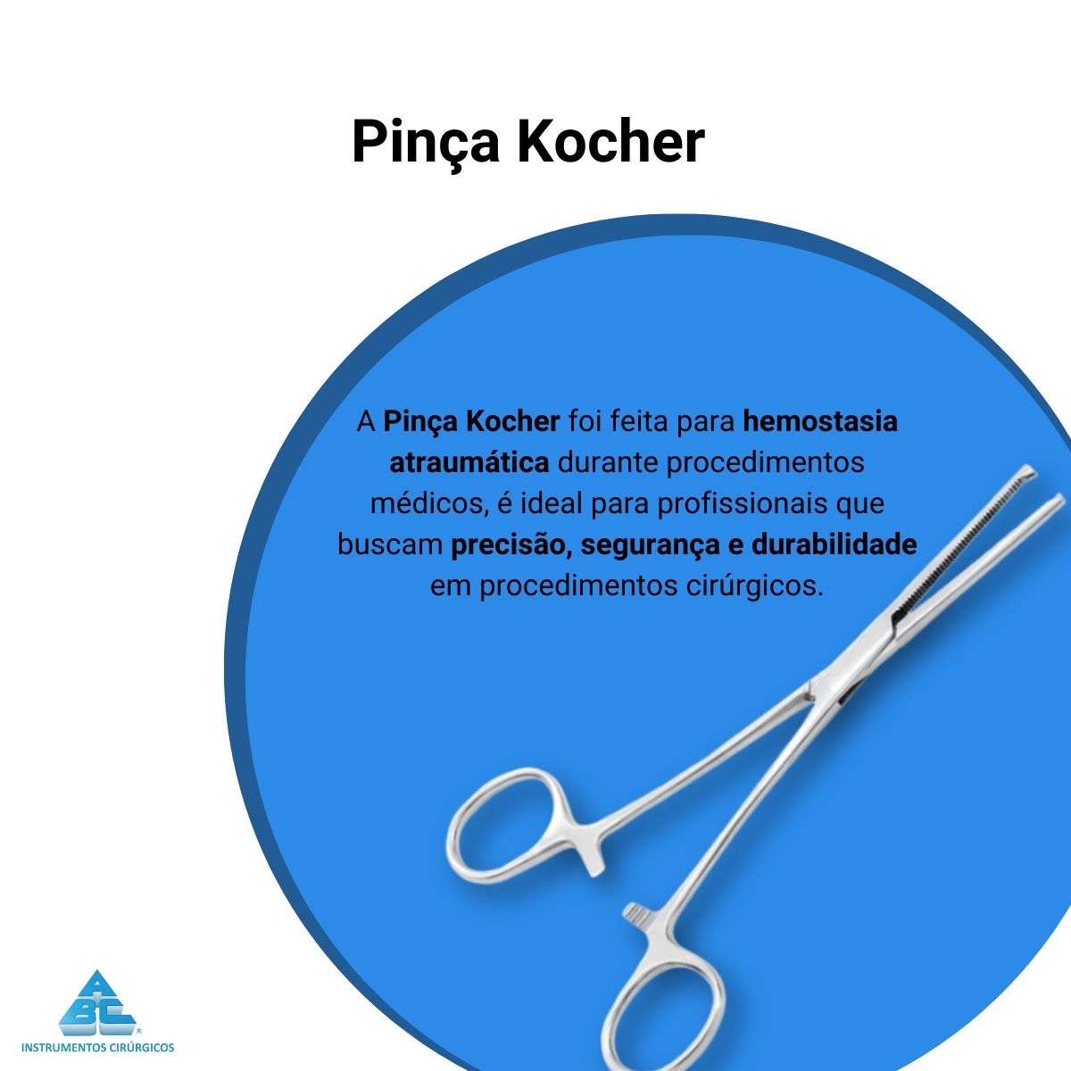 Pinça Kocher - Abc - Produtos Médicos e Hospitalares | Entrega Rápida ...