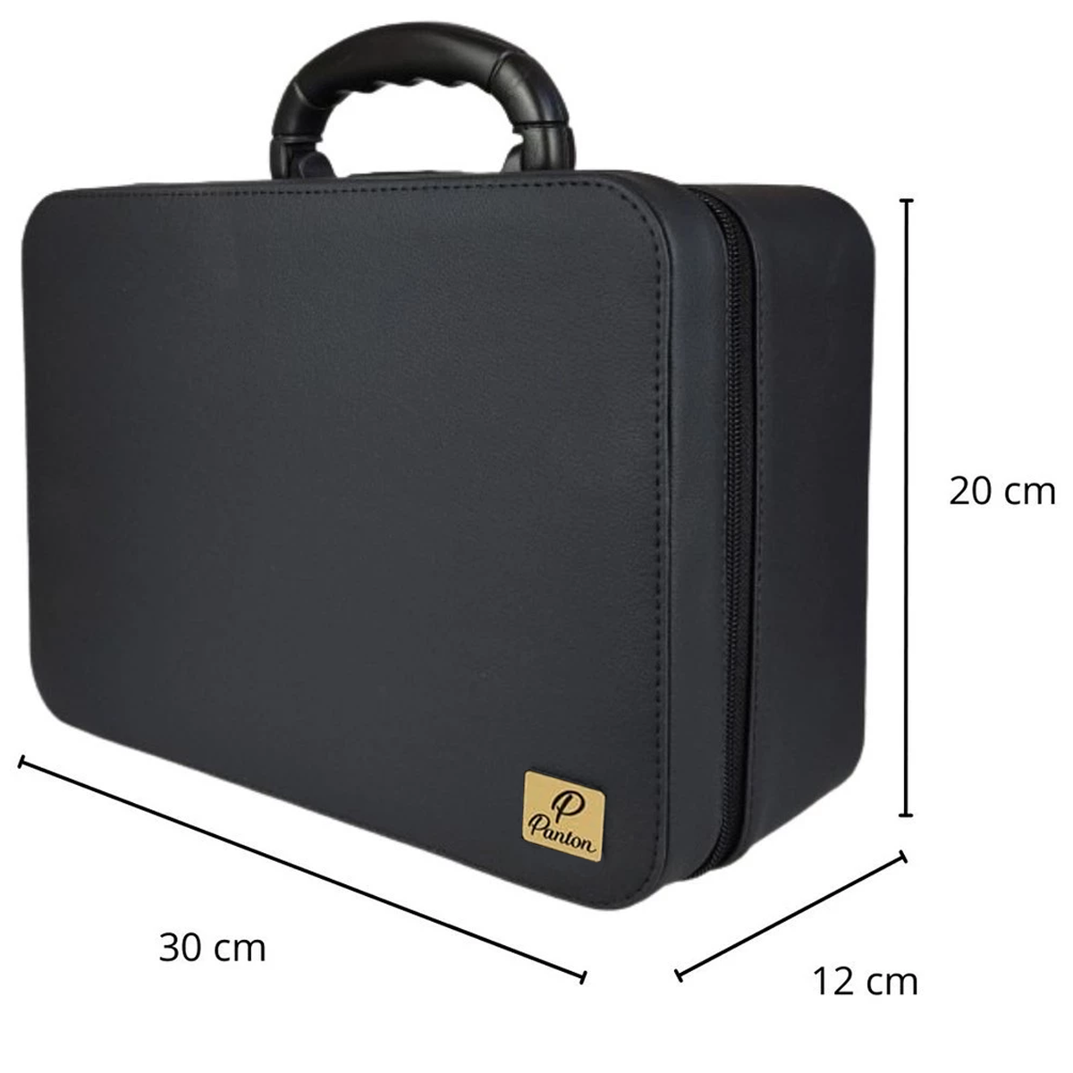 Maleta Médica Profissional Premium Panton 632 Couro Sintético