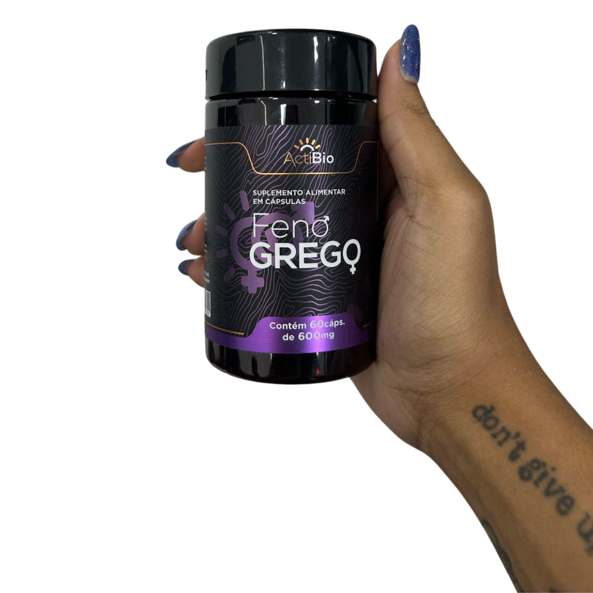Feno Grego - 60 Caps - ActiBio - Supraervas - RareMed Hospitalar