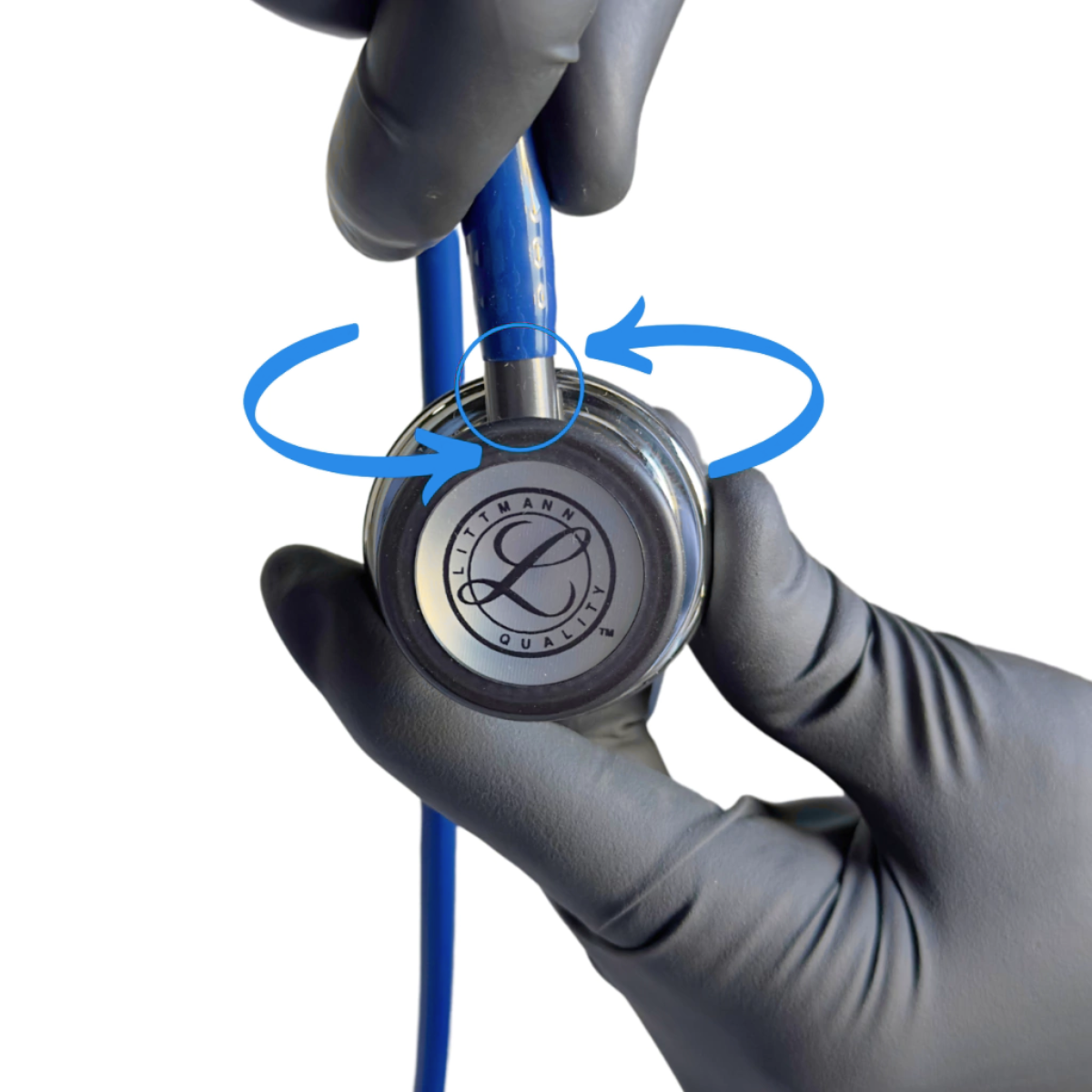 Estetoscópio Littmann Classic III Azul Marinho c/ Espelhado 5863