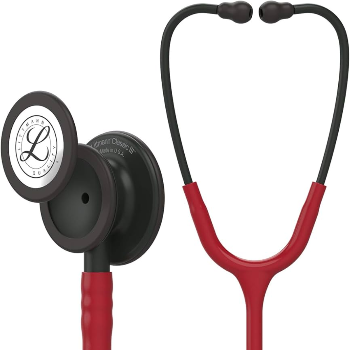Estetoscópio Littmann Classic III Vinho com Preto 5868 - 3M