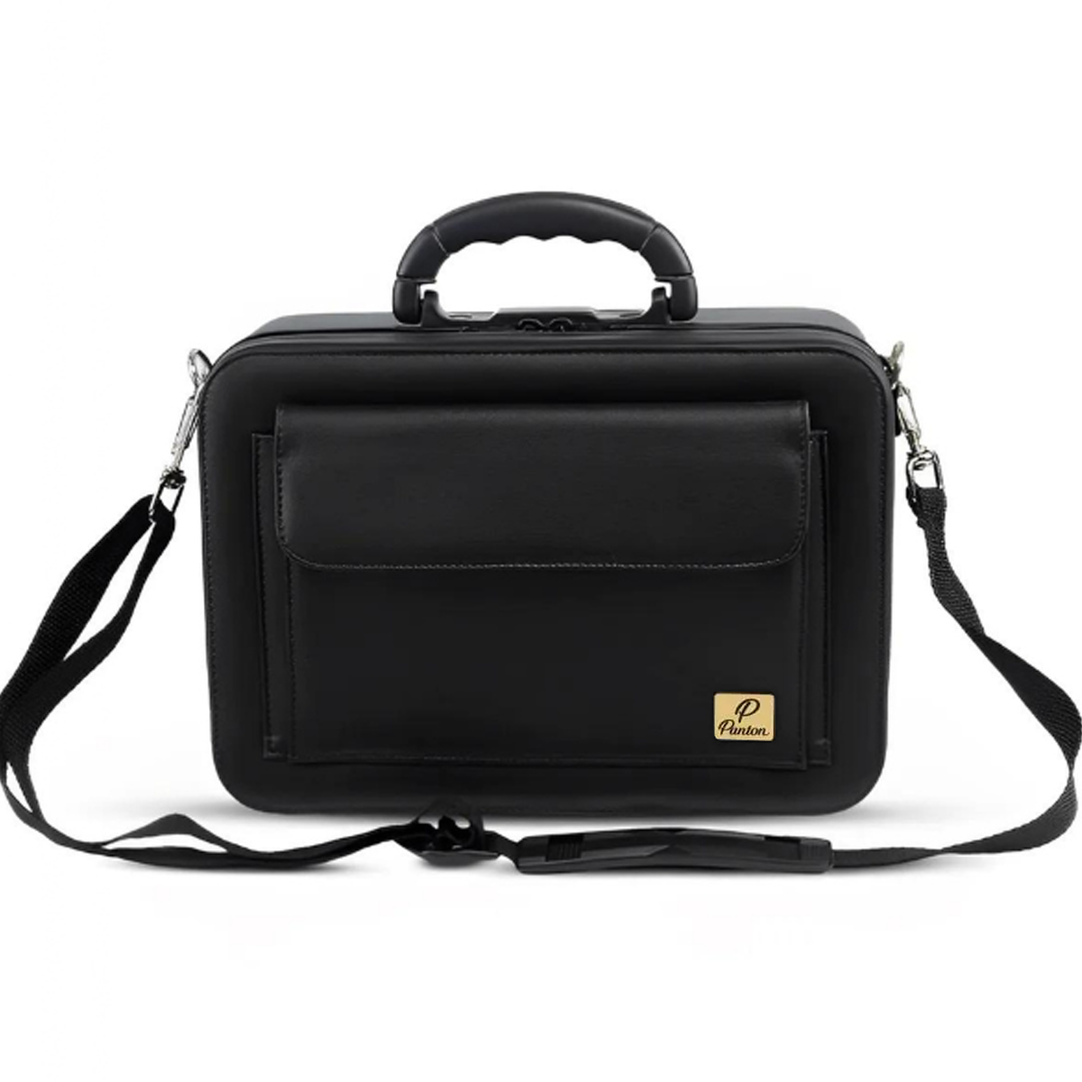 Drブラックのみ Maleta Médica Profissional Luxo Panton C136 Couro Sintético