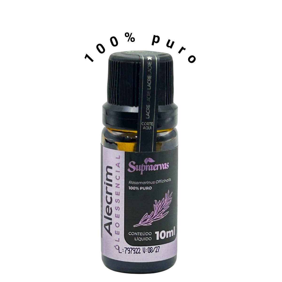 ＳＣEXピュアオイル Óleo Essencial de Alecrim 10ml - Supraervas - Produtos Médicos e