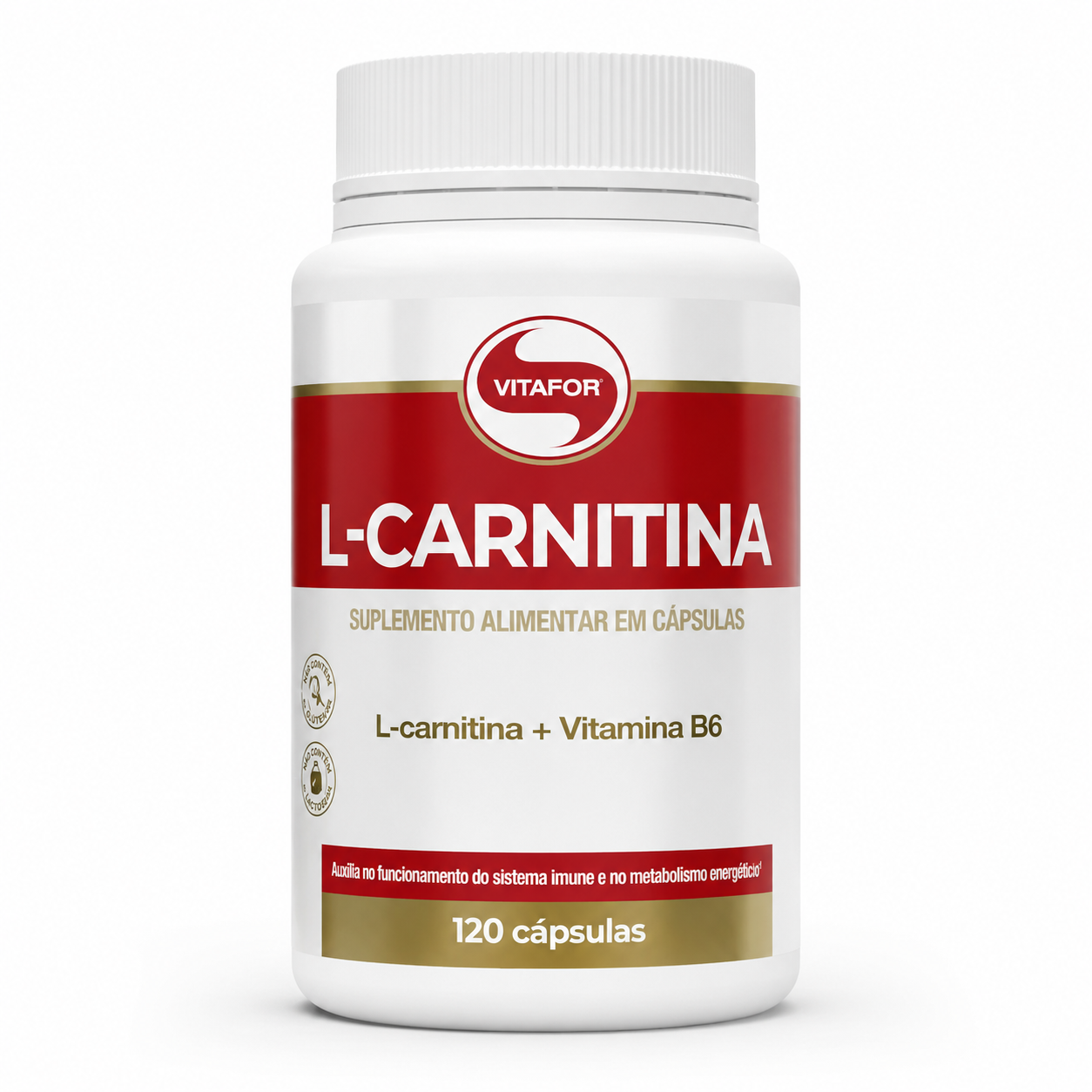 L-Carnitina Vitafor Cápsulas Várias Quantidades - Produtos Médicos e Hospitalares